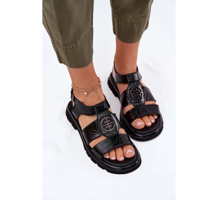 Sandále model 215341 Krok vo veľkom štýle Sandále model 215341 Krok vo veľkom štýle