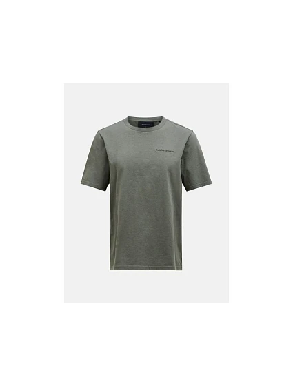Pánske tričko PEAK PERFORMANCE M Original Small Logo Tee, zelené