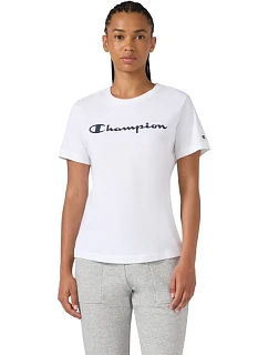 Koszulka damska Short Sleeve biała model 22556294 - CHAMPION