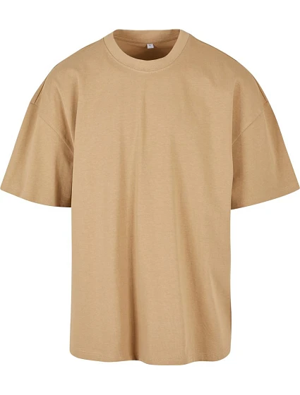 Build your Brand BY 163 Oversize tričko z hrubej bavlny 56.0163 union beige Build your Brand BY 163 Oversize tričko z hrubej bavlny 56.0163 union beige