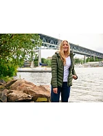 Cutter & Buck Mount Adams Jacket Women Dámska prešívaná bunda 68.1475 oranžovo-hrdzavá Cutter & Buck Mount Adams Jacket Women Dámska prešívaná bunda 68.1475 oranžovo-hrdzavá