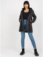 Dámsky kabát NM KR P22 6206 1.70P čierny