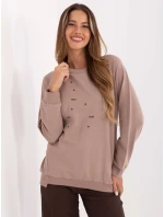 Bluzka RV BZ model 21406732 ciemny bezowy - FPrice