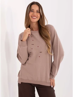 Bluzka RV BZ model 21406732 ciemny bezowy - FPrice