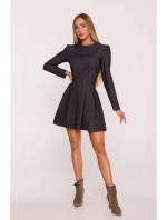 M884 Džínsové šaty - grafitové