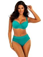 Dvoudílné dámské plavky Jamaica 5 S 995 model 18409080 tmavě zelené - Self Dvoudílné dámské plavky Jamaica 5 S 995 model 18409080 tmavě zelené - Self