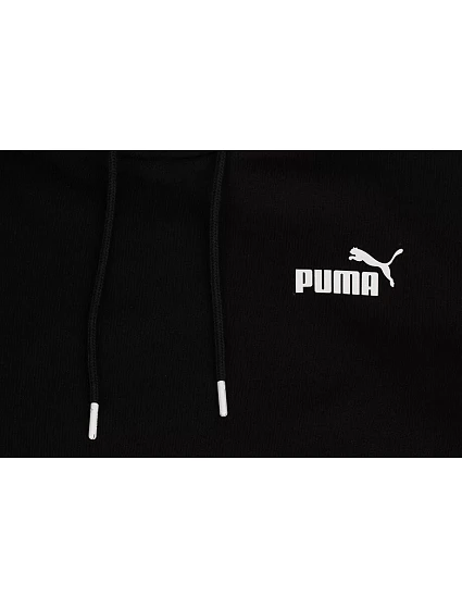 Dámská mikina s kapucí model 21175891 01 Černá s bílou - Puma