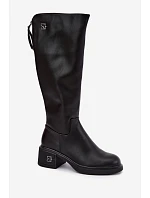 Čižmy na podpätku, model 231600 Step in style