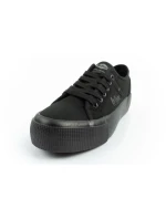 Lee Cooper Dámske športové tenisky Textilná platforma Black Women's