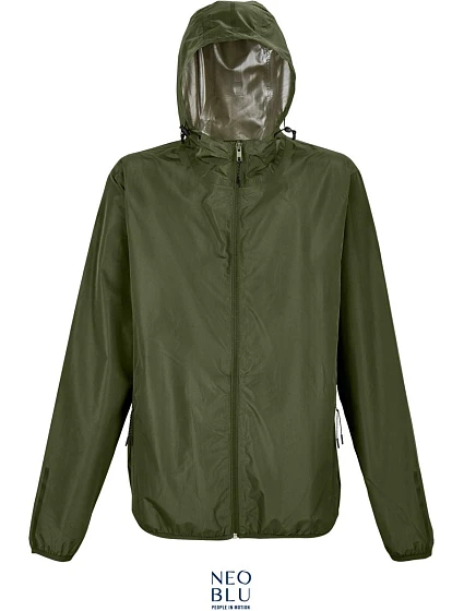 Andrea Unisex větrovka model 22499596 deep khaki - NEOBLU Andrea Unisex větrovka model 22499596 deep khaki - NEOBLU