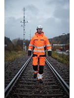 Padded Jacket Polstrovaná bezpečnostní bunda 64. hi vis model 22463291 - ProJob Padded Jacket Polstrovaná bezpečnostní bunda 64. hi vis model 22463291 - ProJob