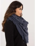 Šála AT SZ model 20595623 tmavě modrá - FPrice Šála AT SZ model 20595623 tmavě modrá - FPrice