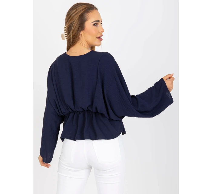 Blúzka DHJ BZ 11979.67 tmavo modrá Blúzka DHJ BZ 11979.67 tmavo modrá