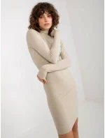 Dámske šaty NM SK NG 2309 šaty.17X svetlo béžové