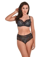 Dámská podprsenka  Černá s béžovou  model 20839617 - Gaia