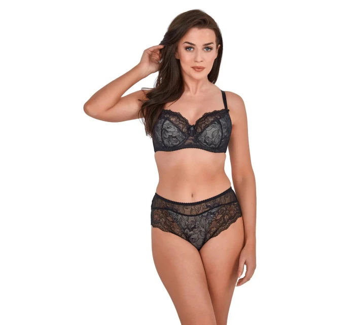 Dámská podprsenka  Černá s béžovou  model 20839617 - Gaia