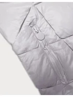 Dámská zimní bunda ve vřesové barvě s kapucí model 21247177 - Z-DESIGN