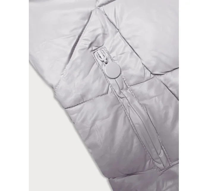 Dámská zimní bunda ve vřesové barvě s kapucí model 21247177 - Z-DESIGN