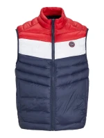 Jack&Jones Jjespring Tielko Noos M 12258457NavyBlazerWHITE/TRUEREDBLOC