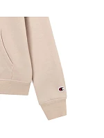 Dámská mikina s kapucí beige model 21812378 - CHAMPION