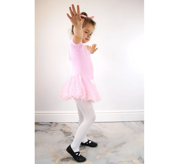 Dívčí kožené baleríny černé model 17296811 - Nazo