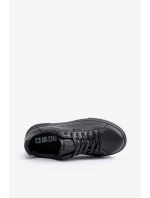 Pánské Tenisky Z Eko Kůže Big Star model 21669616 HiPoly System Černé - Big Star Shoes