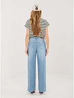 Nohavice D80033BB62629L219 modré