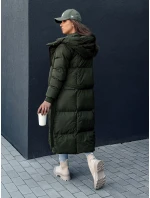 Dámský prošívaný kabát zelený Dstreet model 21978739 - FashionStreet