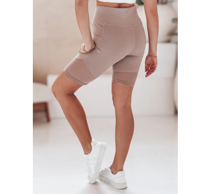 Dámské cyklistické šortky cappuccino Dstreet model 21982905 - FashionStreet