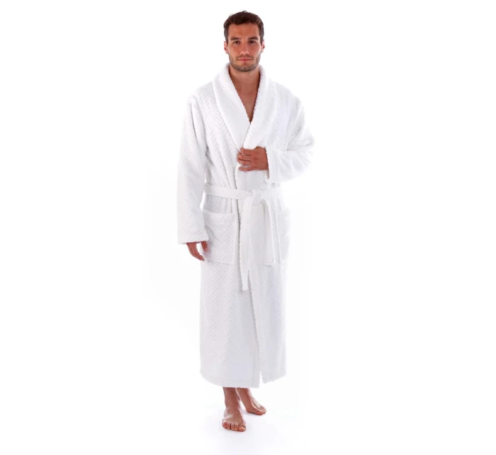 Unisex župan Athena 2116 white - Vestis