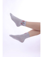 Ponožky Roses 099 sivé