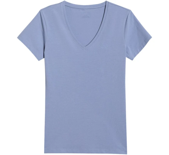 Dámske tričko 4F F2969 denim 4FWAW25TTSHF2969 32S Dámske tričko 4F F2969 denim 4FWAW25TTSHF2969 32S