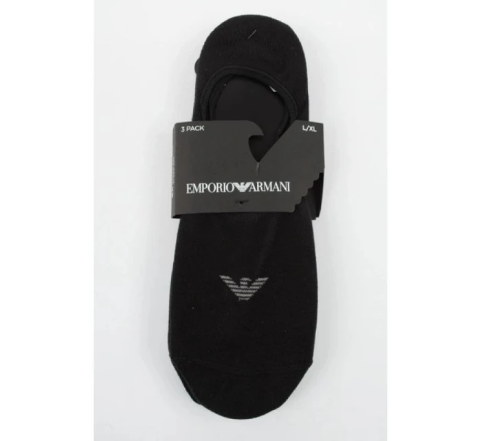 ponožky bavlna černá 3Pack model 21816069 - Emporio Armani ponožky bavlna černá 3Pack model 21816069 - Emporio Armani