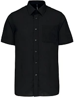 K Popelínová košile s krátkým rukávem 20.K black model 22510369 - Kariban K Popelínová košile s krátkým rukávem 20.K black model 22510369 - Kariban