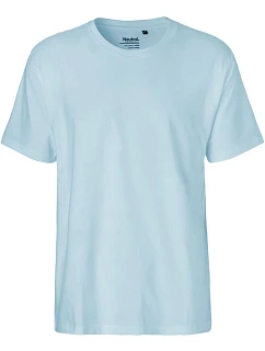 O Pánské tričko z těžké bio bavlny light blue model 22504303 - Neutral