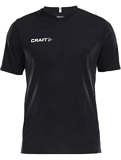 Squad Go Jersey Solid M Pánské sportovní tričko s výstřihem do V model 22468904 black - Craft Teamwear