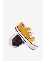 Dziecięce Trampki Klasyczne Żółte Filemon Dziecięce Trampki Klasyczne Żółte Filemon