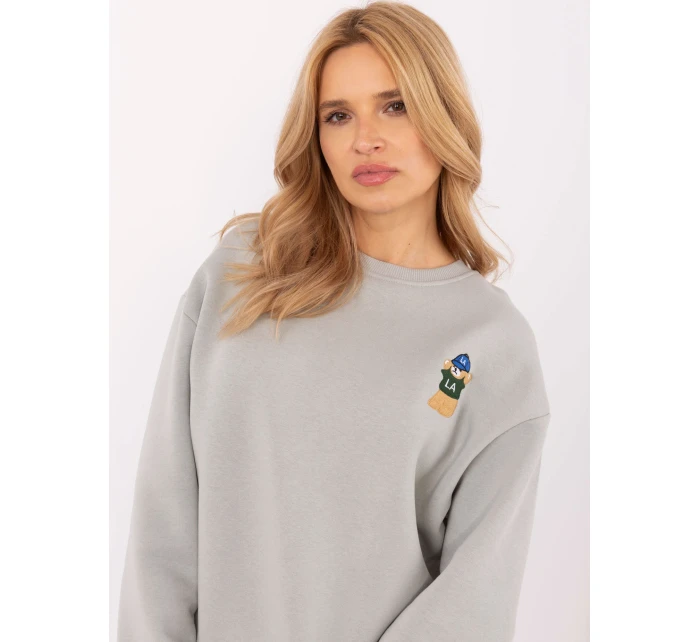 Mikina CLM BL model 20758417 světle šedá - FPrice