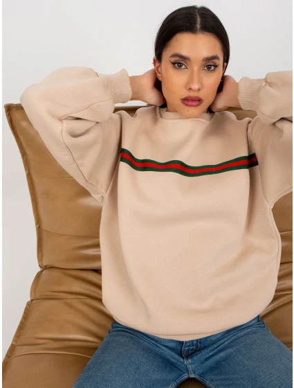 Dámska mikina EM BL 760.01 béžová - FPrice Dámska mikina EM BL 760.01 béžová - FPrice