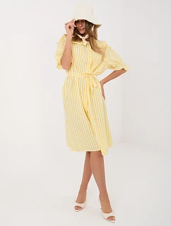 Šaty MI SK 32807 1.17P svetložltá