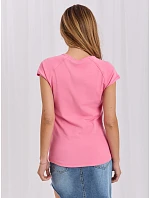 T shirt RV TS model 22200553 różowy - FPrice T shirt RV TS model 22200553 różowy - FPrice