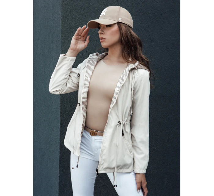 Dámská bunda parka béžová Dstreet model 21979188 - FashionStreet