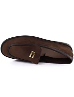 Dámske semišové topánky lord brown Vinceza 62271