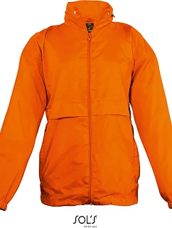 SOL'S Surf Kids Detská vetrovka 25.2300 oranžová