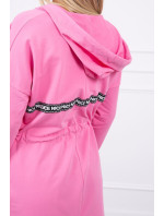 model 18746963 zadní plášť světle růžový - K-Fashion