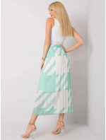 Sukňa DHJ SD 13325.73P biela zelená