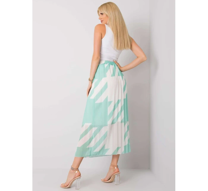 Sukňa DHJ SD 13325.73P biela zelená