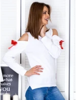 Mikina PL BL 1452.02 biela Mikina PL BL 1452.02 biela