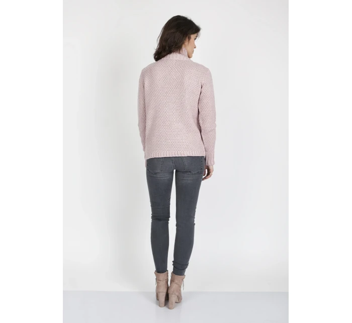 Sveter Estelle SWE 121 Powder pink - MKMSwetters Sveter Estelle SWE 121 Powder pink - MKMSwetters