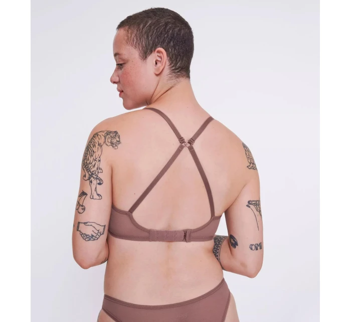 Dámska podprsenka Soft ADAPT P - BROWN - hnedá 1141 - SLOGGI Dámska podprsenka Soft ADAPT P - BROWN - hnedá 1141 - SLOGGI